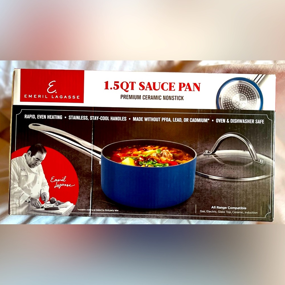 EMERIL LAGASSE Sauce Pan NIB 🌻